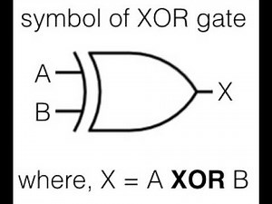 XOR funzione logica booleana. E' un operatore usato per produrre regole logiche.