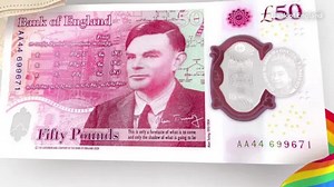 UK unveils new banknote celebrating Alan Turing