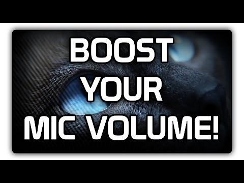 How to make your microphone louder!