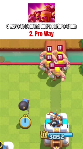 Pro Placements to Defend Barbarians Instantly!✅|#clashroyale