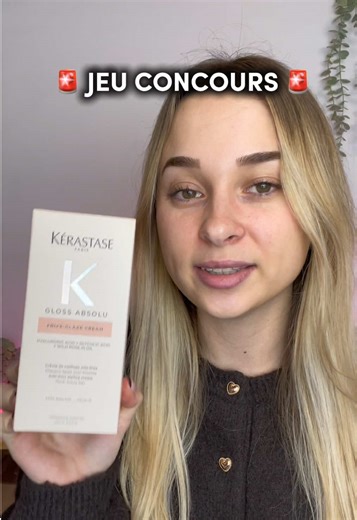 JEU CONCOURS KÉRASTASE X KALISTA 🎁 Tentez de remporter la crème Frizz-Glaze de chez @Kérastase Pour participer : 1/ Abonnez-vous à @kerastase_official & @kalista_france 2/ Likez ce TikTok 3/ Invitez 2 ami(e)s à participer en commentaire. La chance sourira à 1 d'entre-vous ! La participation est illimitée. Le concours est ouvert uniquement à l'Europe. Tirage au sort le 2 mars 2026, le/la gagnant(e) sera annoncé en story et nous demandons de bien surveiller vos messages privés. Toutes les conditi