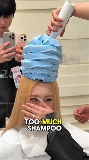 Hair mistake every teen girl is making 👀 Using too much shampoo can actually dry your hair out.