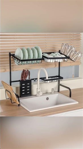 Expandable Over Sink Dish Rack