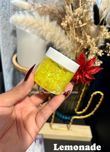 Lemonade Glitter Hair Gel 2oz - Etsy