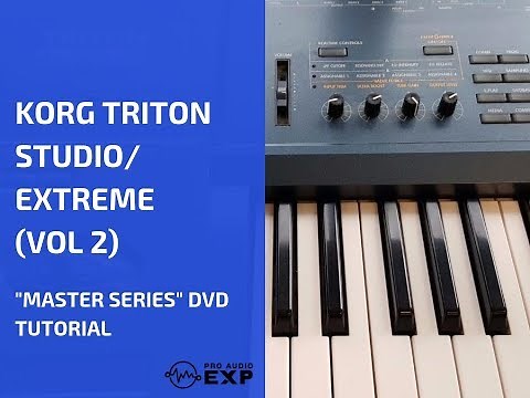 Korg Triton Studio (Extreme) "Master Series" DVD Tutorial