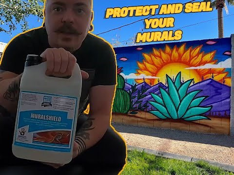 I Seal and Protect My Mural With Mural Shield