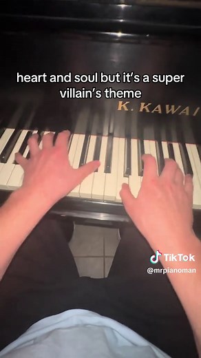 Heart and Soul Piano: The Super Villain's Theme Version