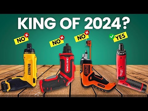 6 Best Cordless Screwdrivers 2024