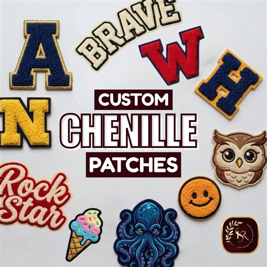 Custom Chenille Patches for Varsity Jackets, Personalized Chenille Letters, Patches for Jackets, Letterman Patches, Chenille Letters - Etsy