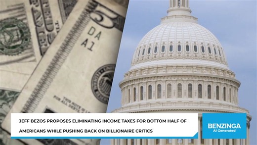 Bezos Backs Tax Cuts