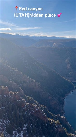 A hidden placeUtah(📍Red canyon Ashley National Forest)mustvisit#explore #youtubeshorts#viral#hidden