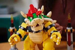 New Lego Super Mario build set, ‘The Mighty Bowser,’  can launch a fireball