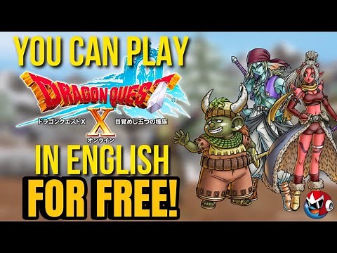 How To Play Dragon Quest 10 NOW In English for Free! #dragonquest10