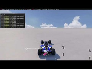 5 minutes of driving on road with force vectors