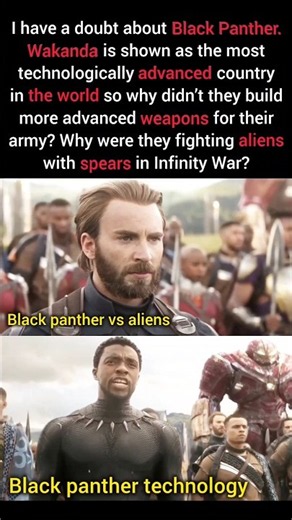 Wakanda Is Super Advanced, So Why Use Spears In Infinity War? #shorts