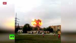 Explosion in Munitionsdepot