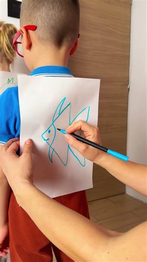 Creative Fish Drawing Adventure! 🎨🐠 #artfun #kidsart