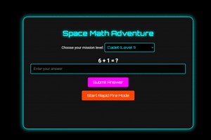 Space Math Adventure