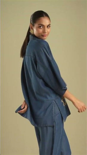 New Arrival: Yous Fleur Co-ord Set | Luxury Floral Embroidered Denim | Spacelines