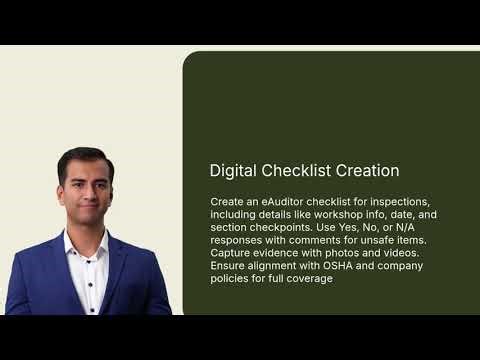 Automotive Workshop Inspection with eAuditor Audits & Inspections