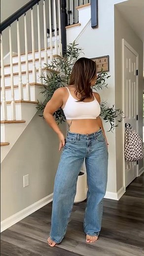 My Go-To Summer Jeans 👖 | Abercrombie & Fitch Curve Love Low Rise Ultra Loose Fit