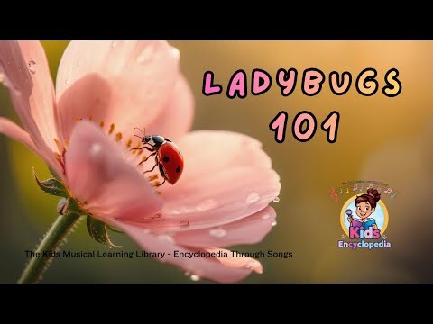 What are Ladybugs? | Insects 101 | A Gentle Kids Song About Ladybugs | Encyclopedia Through Songs