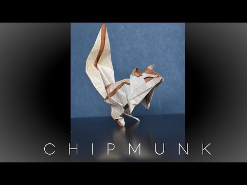 Origami - Chipmunk Tamia (Kyohei Katsuka)