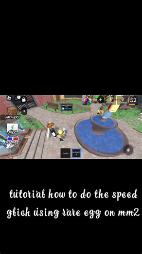 Tutorial: Speed Glitch with Rare Egg in MM2
