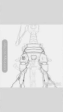 day 42 of drawing until I draw'nt (THR-1000 EARTHMOVER) #ultrakill #bobshaw