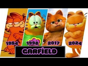 Garfield Evolution in Movies & TV Shows (1980-2024) | CİNEVOLUTİON LAB | Chapter 159. #garfield