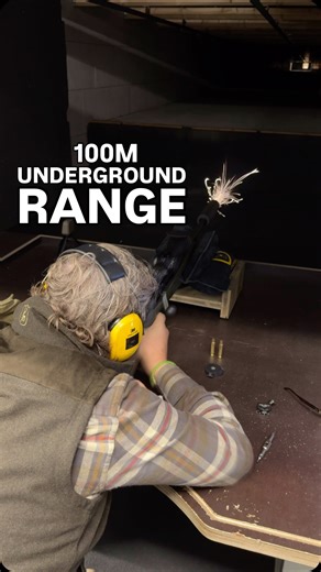 Dialling in our HELIX Speedster to be mountain ready is made MUCH easier in your own 100m underground range at @fbt_fineballistictools 😍😮‍💨 #merkelhunting #fineballistictools #mountainhunting #hornady #leupoldoptics #deerhunter_eu | Cervus-UK