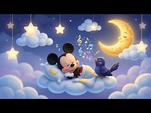 Mickey Mouse Cozy Night Sleep 🛌🐭 | Gentle Lullaby for Toddlers