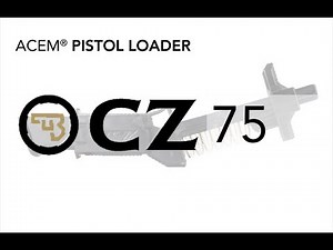 How to load the CZ 75 in under 10 seconds [ACEM® P9/40 GEN 2 magazine loader from PLATE®]