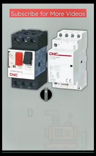 How to Control a Three Phase Pump with Motor Starter and AC Contactor