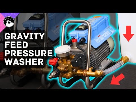 How to Gravity Feed Pressure Washer [ Tutorial ] #detailing #cardetailing #autodetailing