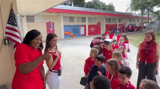 7’s Dannielle Garcia becomes principal for the day at historic elementary school in Coconut Grove - WSVN 7News | Miami News, Weather, Sports | Fort Lauderdale