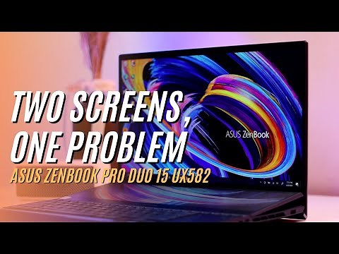 2 Screens, 1 BIG PROBLEM | Asus ZenBook Pro Duo 15 OLED UX582 Review