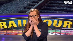 A ✨STELLAR✨ solve: Congratulations to Angelina! 🎉 Check out what she won after solving the Bonus Round puzzle! 👀 NBC 7 San Diego #WheelOfFortune | Wheel of Fortune