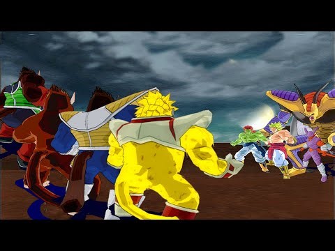 Team Ozaru Warriors vs Ultimate Villains 🐲🔥 | Oozaru Rampage Battle | DBZ BT3 Mods Android
