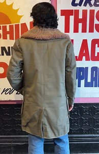 1940s Swedish Army M1909 Military Shearling Coat | Livpäls | Size X-large/size 2 - Etsy