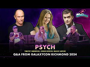 Psych Cast Q&A | GalaxyCon Richmond 2024 | Timothy Omundson, Maggie Lawson, Corbin Bernsen