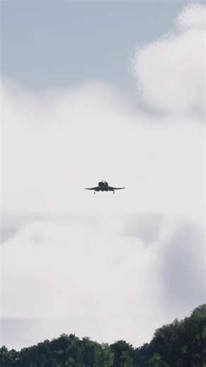 F-4 Phantom II Lands at RAF Coningsby