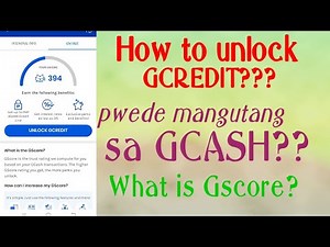 How to unlock GCREDIT sa Gcash?What is Gscore? Pwede mangutang sa Gcash?/JemYT Vlogs