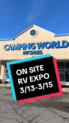 RV EXPO RIGHT HERE ! #hamptonroads #rvshow #rvexpo #campingworld #rvdealer [VA DLR]