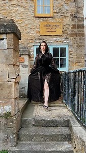 If there was any doubt, Halloween has fully arrived at Deadly. I am over the moon that we have a new version of the iconic black lace Claudia Dresses back in & that lace hood is witchy perfection 🖤 #deadlyisthefemale #alexandraking #claudiadress #practicalmagic #vintagegoth | Deadly is the Female