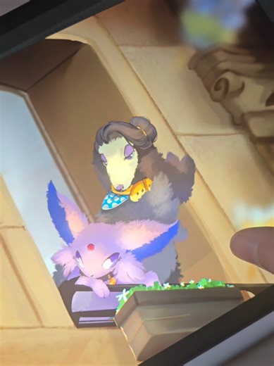 Continuation of Espeon and Furfrou Drawing