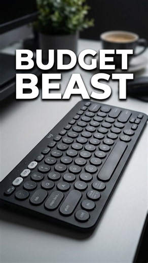 Best budget wireless keyboard - Logitech Pebble #logitech #bestkeyboard2026 #smart #tech #shorts