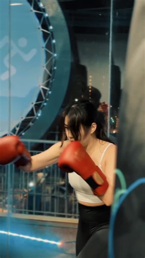 Galaxy Boxing Gym Downtown East on Instagram: "Heavy bag work is where real boxing gets built. It’s not just about hitting hard — it’s about timing, balance, breathing, and control. Every round on the bag pushes your cardio, sharpens your technique, and builds mental toughness. You learn how to stay calm under fatigue, move after every punch, and keep proper form even when you’re tired. At Galaxy Astro, we use heavy bag training to develop solid fundamentals for beginners and high-intensity cond