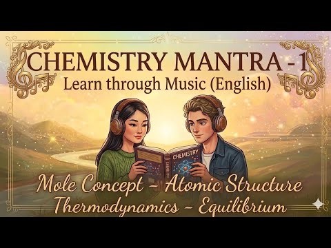 🎵 Mole Concept -Equilibrium -Thermodynamics | Chemistry Mantra Part1🎵 | JEE NEET NCERT Revision Song