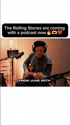 rolling stones with podcast ❤️🫶🔥 #rollingstones #livemusic #interview #concert #applemusic